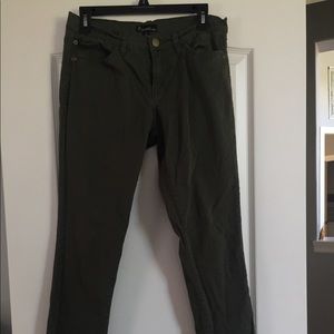 Olive Skinny Jeans